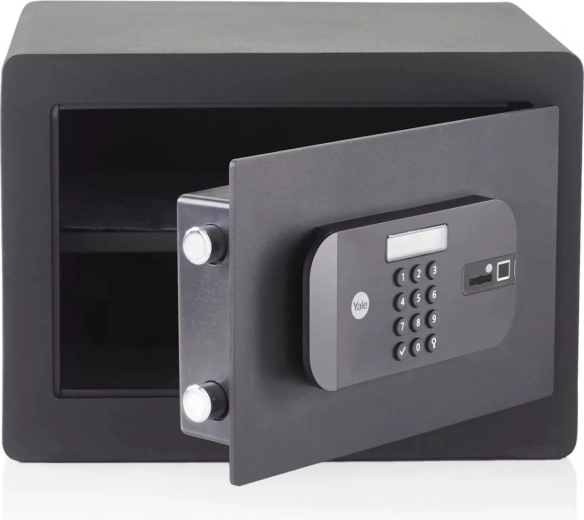 Seif de casă cu cititor de amprente