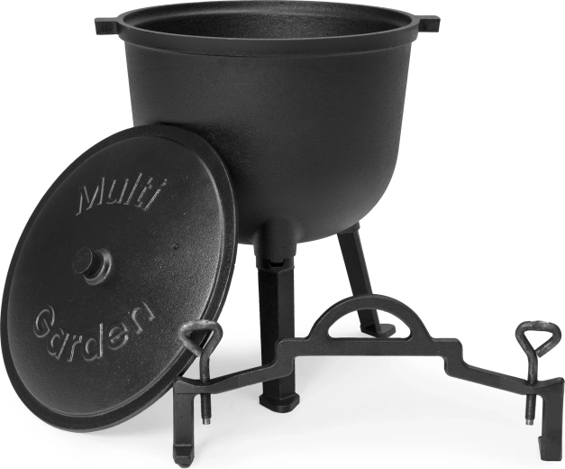 Set complet: oală, capac și suport