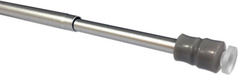 Tijă telescopică pentru vitralii 25–40 cm, argintie