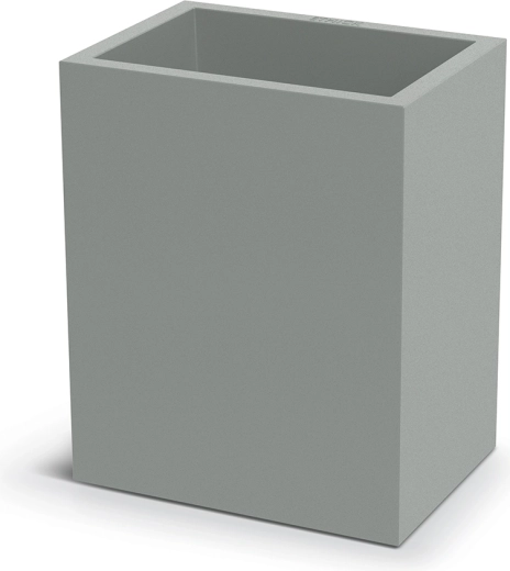 Ghiveci Cubla Case High 36 cm gri beton