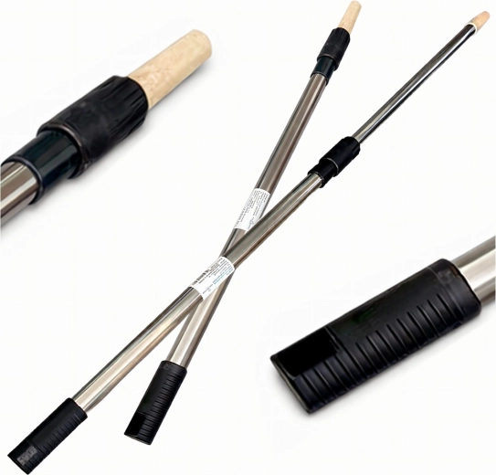 Coada telescopică pentru mop, mătură și greblă, 110–150 cm