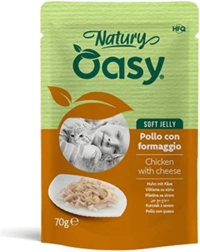 Oasy Nature Soft Jelly pui cu brânză plic 70 g