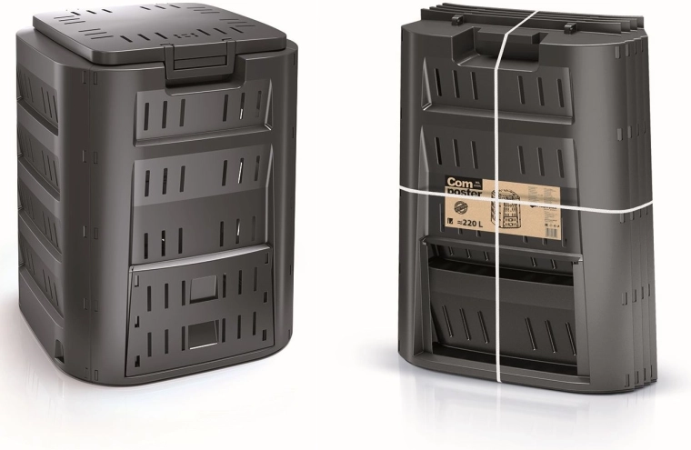 Compostor Compogreen 320 l negru