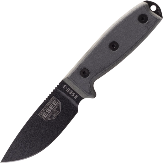 ESEE model 3 cuțit outdoor versatil cu teacă Kydex Coyote