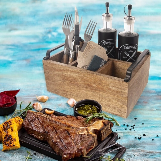 Transport ușor datorită mânerelor metalice