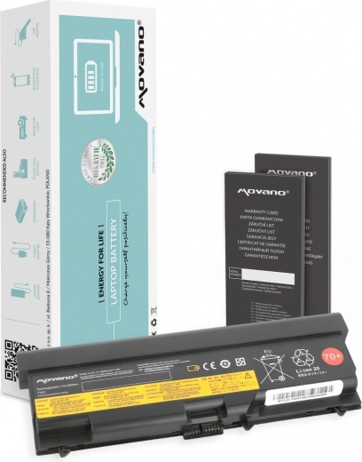 Baterie Movano pentru Lenovo ThinkPad L530 / T430 / T530 6600 mAh (71 Wh)