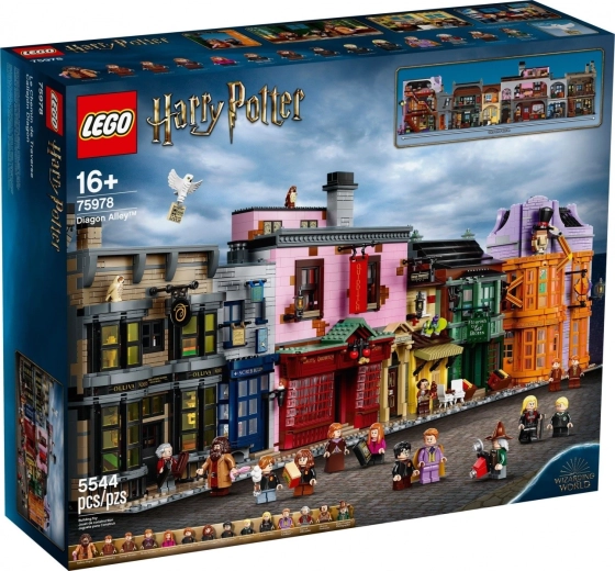 LEGO HARRY POTTER Aleea Diagon – set modular de colecție