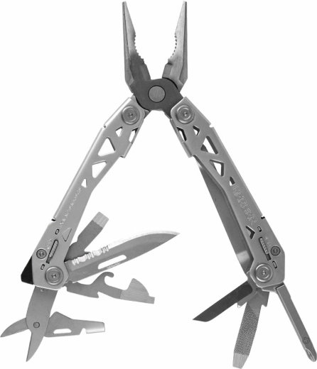 Multitool Gerber Suspension NXT, 13 funcții, oțel inoxidabil