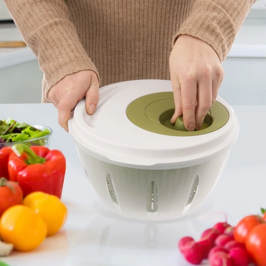 Uscare rapidă și eficientă a salatei