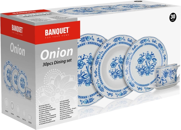 Set complet de 30 de piese pentru 6 persoane