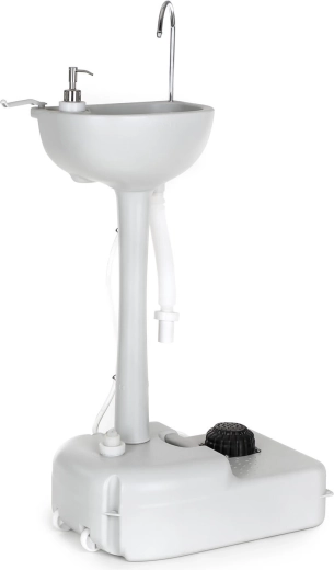 Lavoar portabil pe stativ cu rezervor și dozator de săpun