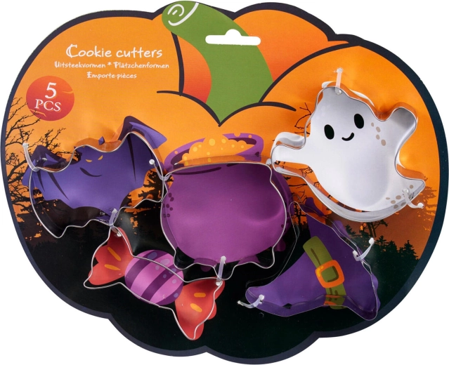 5 motive de Halloween într-un singur set