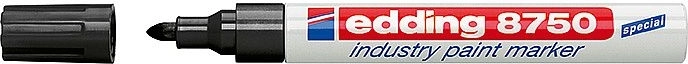 Marker industrial cu lac Edding 8750 negru