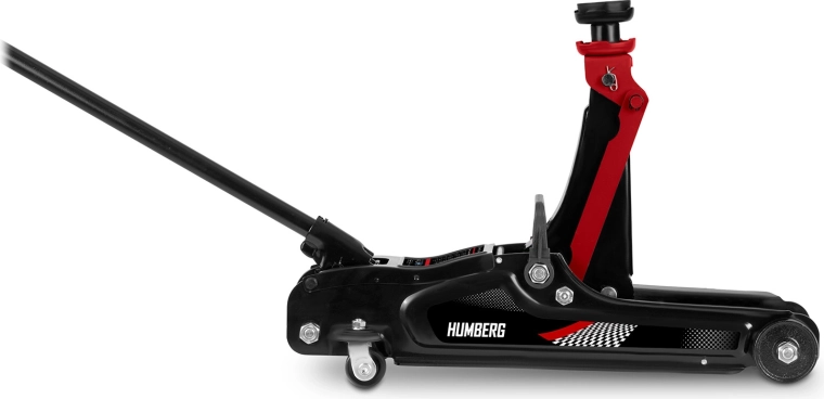 Manevrare ușoară datorită roților 360° și pârghiei lungi