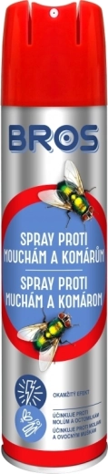 Bros spray împotriva muștelor și țânțarilor 400 ml