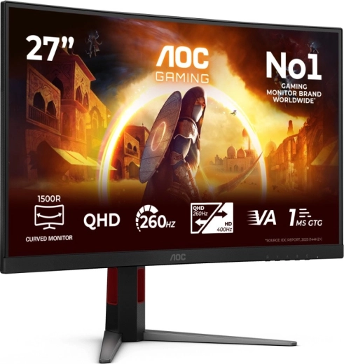 260 Hz și 1 ms pentru performanță de gaming extrem de fluidă