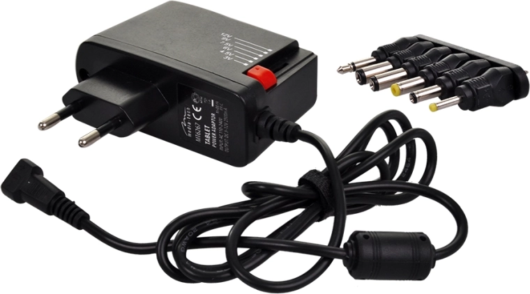 Adaptor universal de rețea Solight 1000 mA stabilizat cu conectori interschimbabili