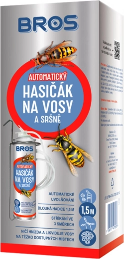 BROS spray automat împotriva viespilor și a hornetelor tip „stingător” 400 ml