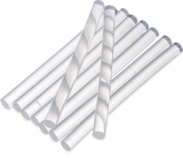 Batoane de lipici termofuzibil pentru pistol de lipit 7 mm, 10 buc.