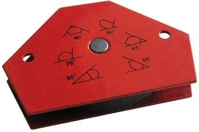 Magnet unghiular pentru sudură 95 × 64 mm (105°, 125°, 140°)