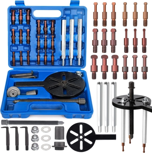 Renew force extractor pentru rulmenți interiori cu reglaj și 6 capete DL1–DL6 (6005–6310)