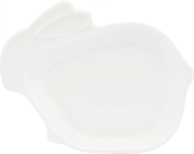 Bol din porțelan Iepuraș crem 13,5 × 10,5 cm