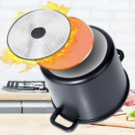 Încălzire rapidă și uniformă pe toate tipurile de plite