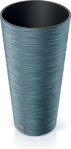 Ghiveci Furu Slim 25 cm albastru scandinav