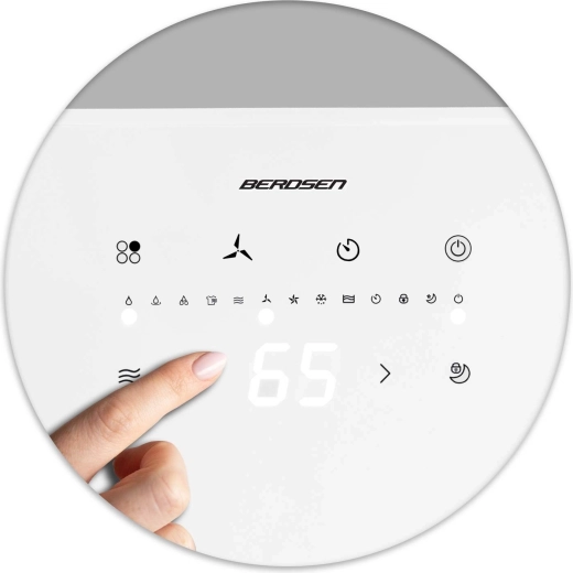 Control tactil inteligent cu LCD