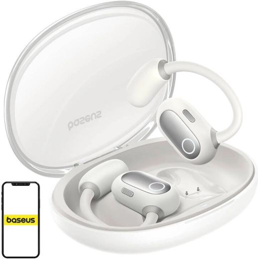 Baseus Eli Sport 1 căști sport wireless TWS (alb)