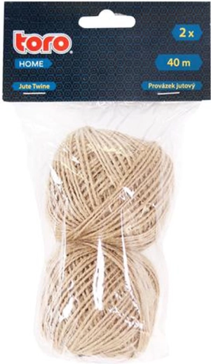 Sfoară de iută TORO – set 2 bucăți, 40 m