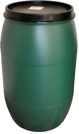 Butoi din plastic pentru apă de ploaie 220 l cu capac