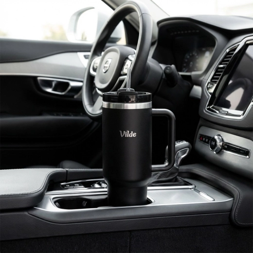 Mâner ergonomic și formă compatibilă cu suporturile auto