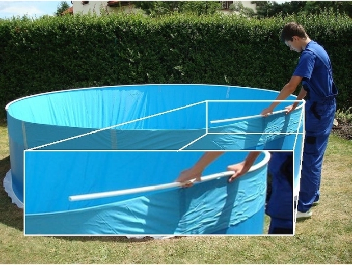 Șină de schimb din plastic pentru piscine Orlando