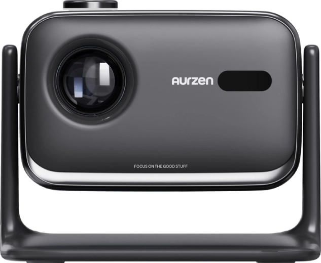 Aurzen Boom Mini – mini proiector negru cu Google TV