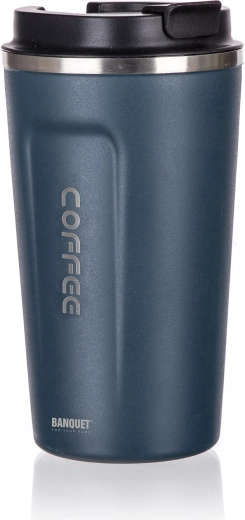 Cană termică de călătorie 450 ml albastră ARTY