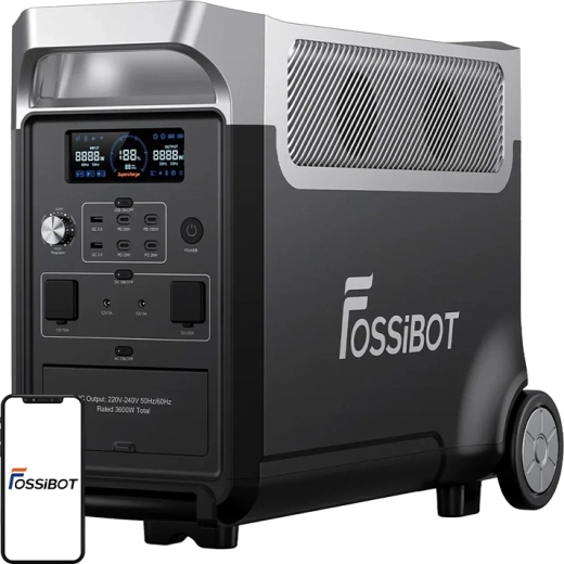 Fossibot F3600 Pro stație de încărcare portabilă 3600 W (neagră)