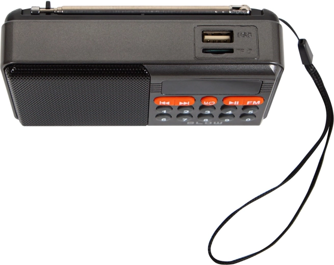 Recepție FM clară datorită antenei telescopice