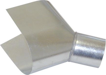 Pâlnie de jgheab galvanizată 100 mm