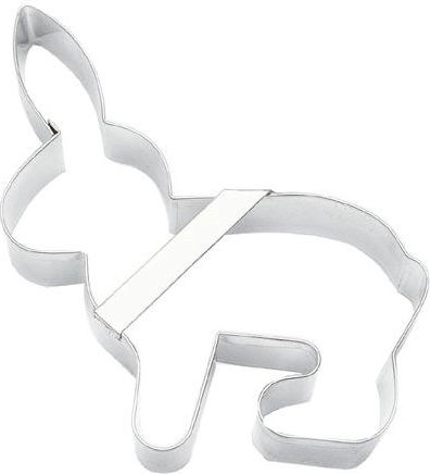 Formă de decupat pentru turtă dulce – iepure așezat