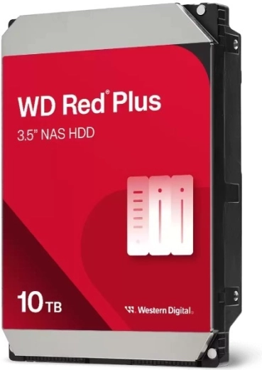 Western Digital WD Red Plus 10 TB HDD 3,5" pentru NAS