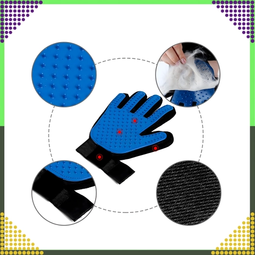 Vârfuri fine din silicon pentru deshedding delicat