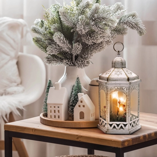 Design alb elegant și decor