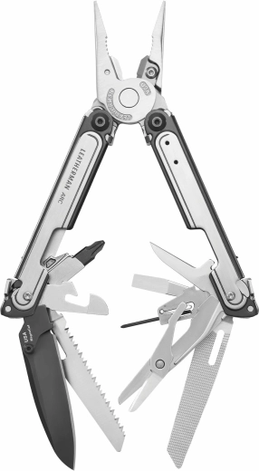 Unealtă multifuncțională Leatherman FREE ARC neagră-argintie