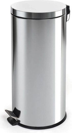 coș de gunoi din inox cu pedală 30 l cu insert din plastic