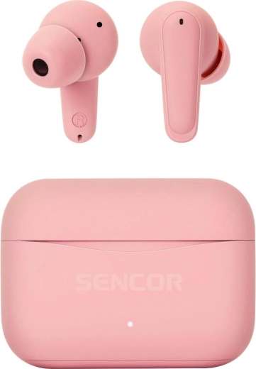 Căști wireless Sencor SEP Grim Rose ANC TWS