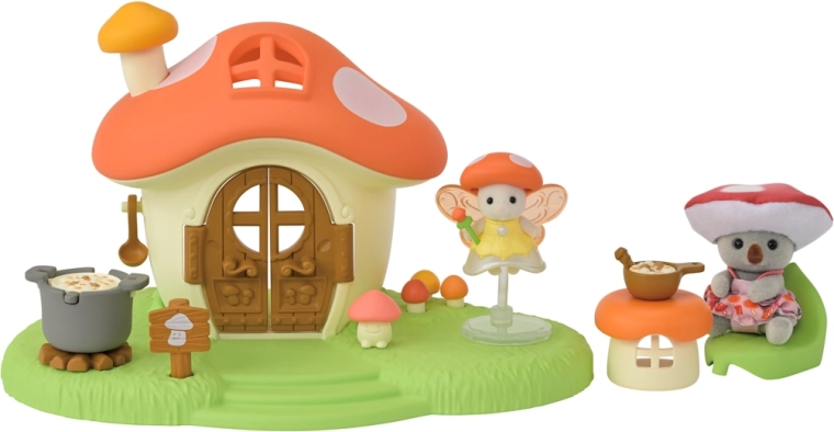 Căsuța fermecată în formă de ciupercă Sylvanian Families