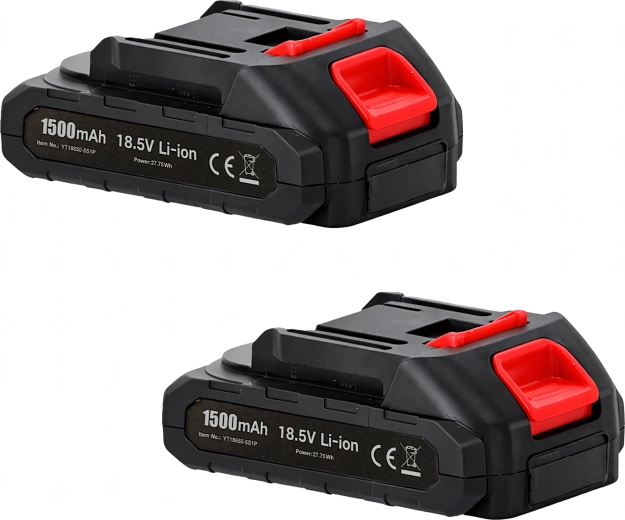 Două baterii pentru funcționare prelungită