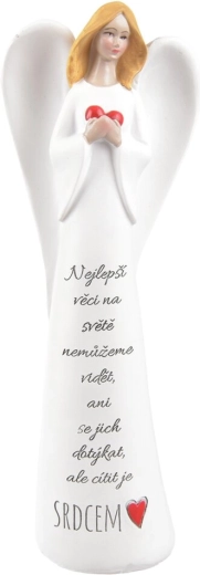 Înger ceramic cu inscripția Cel mai bun