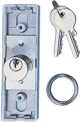 Încuietoare cu tijă pentru mobilier 702A fără tije, dreapta/stânga, 1 cheie